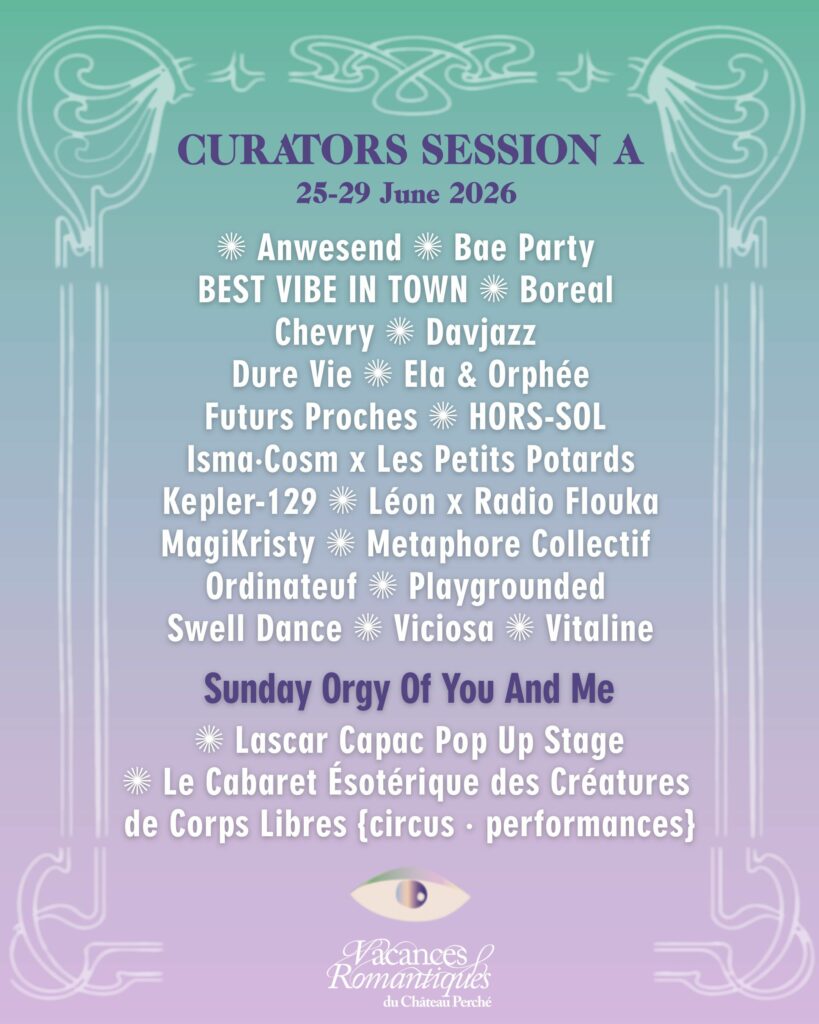programme session A chateau perche festival vacances romantiques 2026