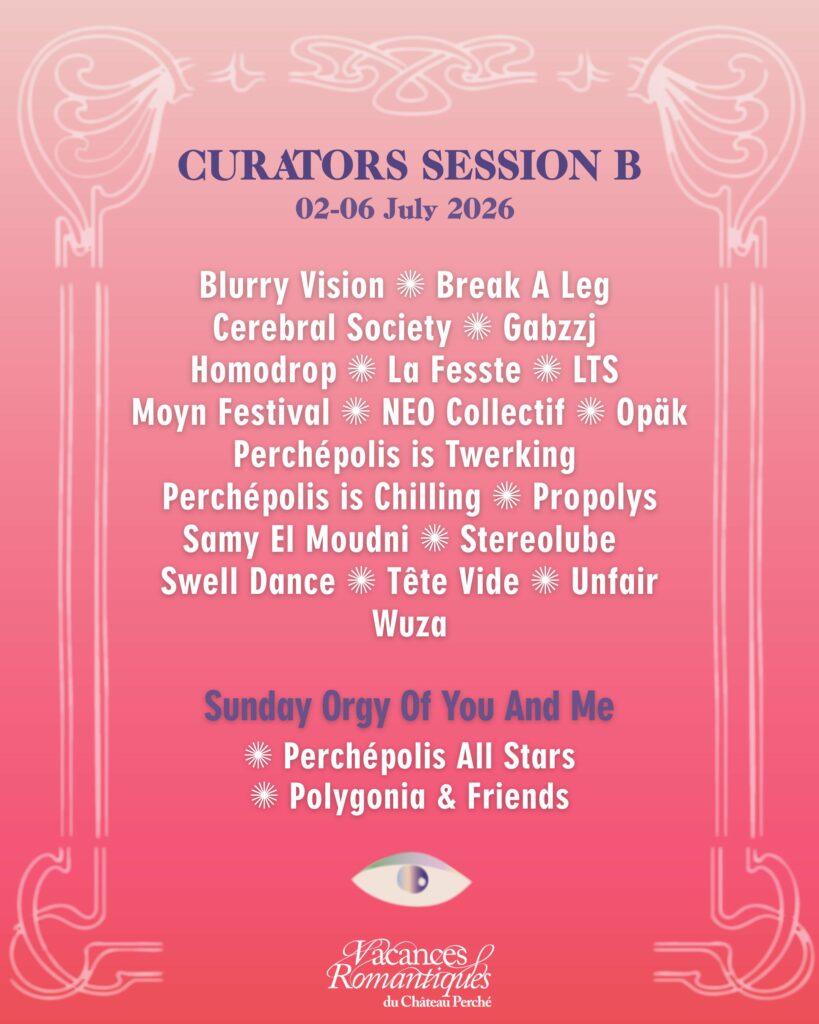 programme session B chateau perche festival vacances romantiques 2026